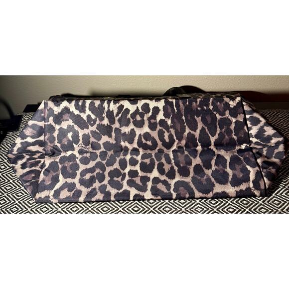 Coach Leopard Print Getaway Weekender Packable XL Tote Travel Bag and Pouch New - Picture 11 of 13